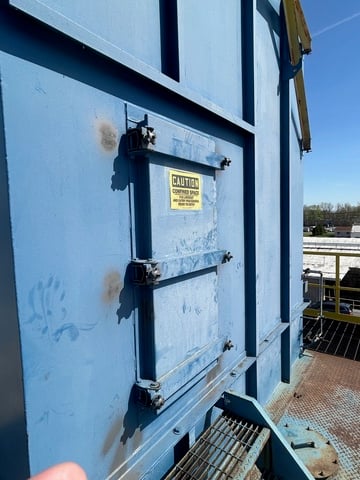 75000 cfm Delta Ducon #600' B' CL.EHD Arr 1, dust collector, baghouse, 300 HP, 1996 - Image 3
