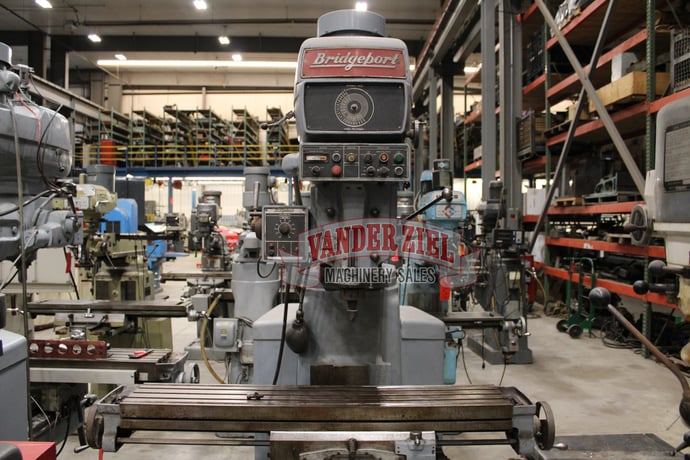 Bridgeport #Series-II, vertical knee mill, 11" x58" table - Image 1