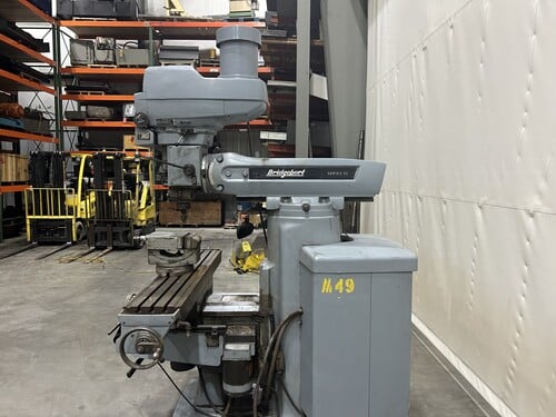 Bridgeport #Series-II, vertical knee mill, 11" x58" table - Image 7