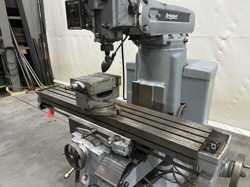 Bridgeport #Series-II, vertical knee mill, 11" x58" table - Image 8