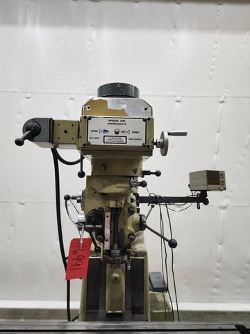 Willis #1050, vertical knee mill - Image 3