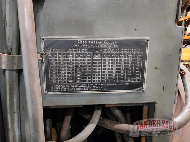 Reed-Prentice, 3-die thread roller, 10 HP, serial #A23-1633 - Image 6