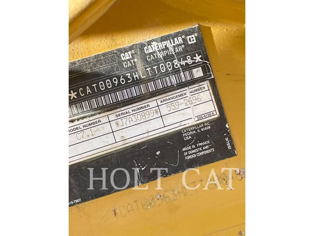 Cat 963, Wheel Loader, 1286 hours, S/N: LTT00848, 2023 - Image 5
