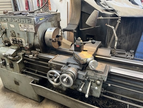 18" x 60" LeBlond #1610, Tool Room engine lathe, 1800 RPM, 2-chucks - Image 4