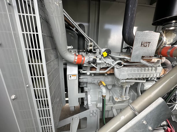 275 KW MTU #6090HF485, diesel generator w/enclosure, 9 liter J Deere engine, 277/480 Volts, Tier 3 - Image 8