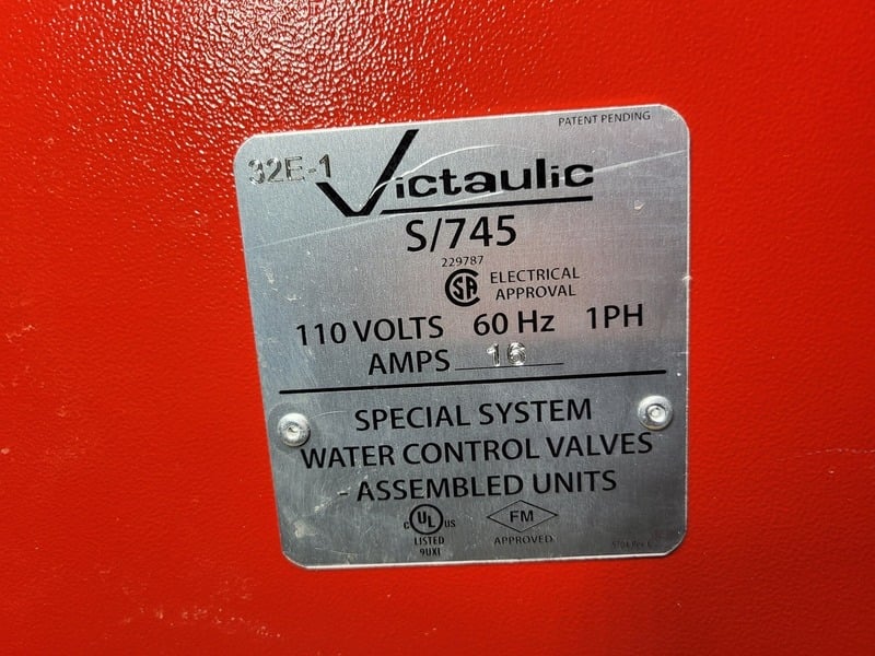 Victaulic #S/745, FireLock Fire-Pac Series 745, fire protection cabinet, new surplus - Image 2