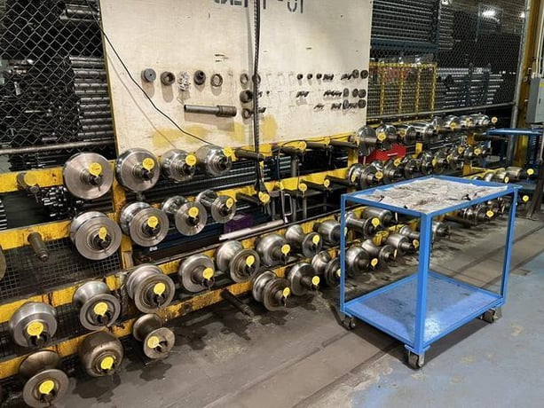 3" x .1" T & H, tube mill with Thermatool HCT welder, Samco double end uncoiler, shear & end welder, Kent - Image 8
