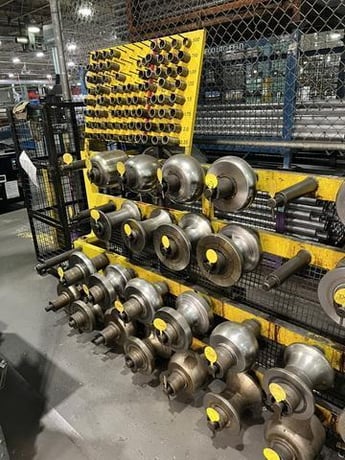 3" x .1" T & H, tube mill with Thermatool HCT welder, Samco double end uncoiler, shear & end welder, Kent - Image 9