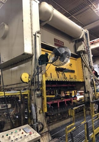 400 Ton, Blow #Progressive, straight side press, 16" stroke, 30" Shut Height, 40 SPM, vari-speed - Image 2
