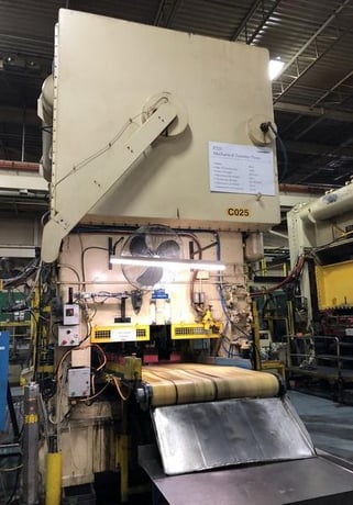 400 Ton, Blow #Progressive, straight side press, 16" stroke, 30" Shut Height, 40 SPM, vari-speed - Image 5