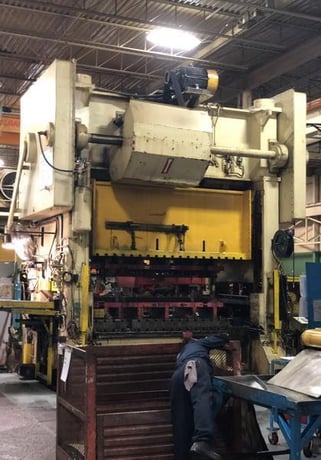 400 Ton, Blow #Progressive, straight side press, 16" stroke, 30" Shut Height, 40 SPM, vari-speed - Image 7