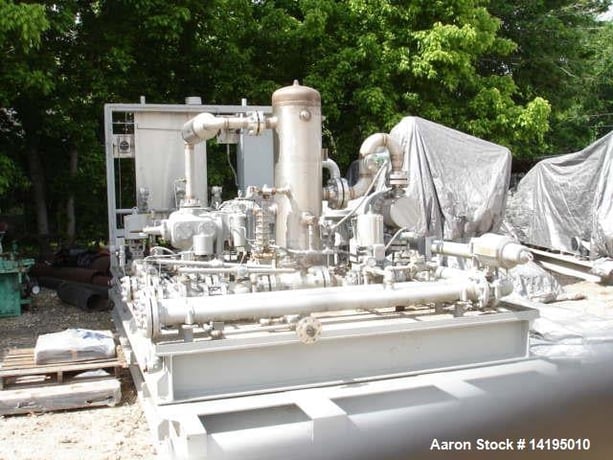 85 HP Toromont, CO2 Recycle Compressor, Ariel Frame, 3" stroke, 1800 RPM, 4.75" JG cylinder, 865 PSI - Image 1