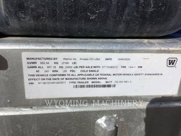 Wanco WLTT, Light Tower, S/N: R1007877, 2024 - Image 6