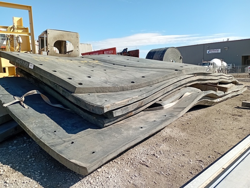 Duratray, rubber liner front, L-3000, Cat 793, new surplus - Image 3