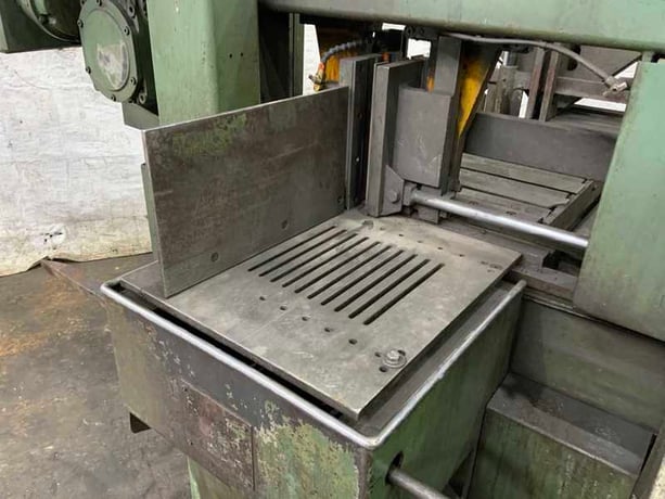 14" x 14" Hyd-Mech #H-14A, horizontal band saw, 15' 4" x 1-1/2" blade, power down feed, 60-350 SFM - Image 2