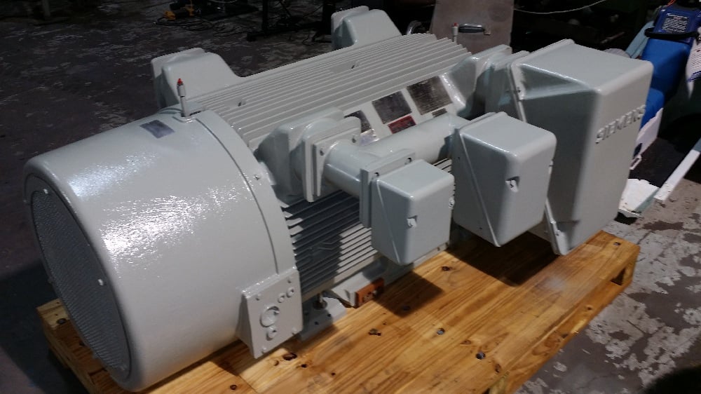1250 HP 3575 RPM York/Reliance, Frame 5810, weather protected enclosure type 1, BB, 4000/6600 Volts - Image 2