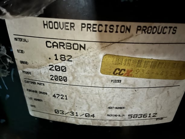 Burnishing Balls - Carbon, .182 size, Grade 200, Hoover Precision - Image 2