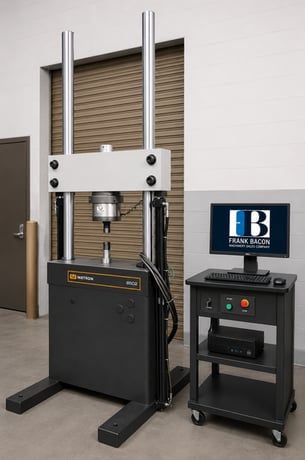22 KIP (100kN), Instron #8502, fatique testing load frame, 26" x 12" table, 2 columns, 26" btwn columns - Image 1