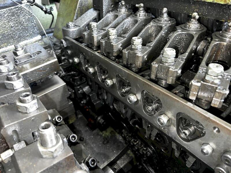 .314" x 3.14" Moroni #MB-765, transfer header, 5-die, 18.5 KW, 230 PPM - Image 8