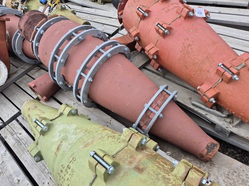 Multotec #C1-42-2BB-LH Hydrocyclone, like new - Image 5