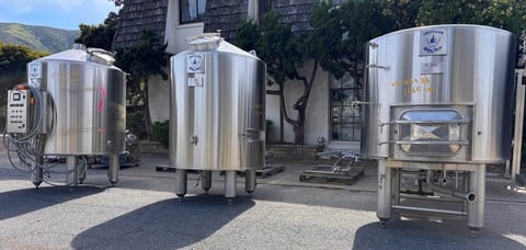 Criveller Brewhouse system, 10 BBL, Stainless steel, includes HLT, kettle, MLT, Whirlpool - Image 2