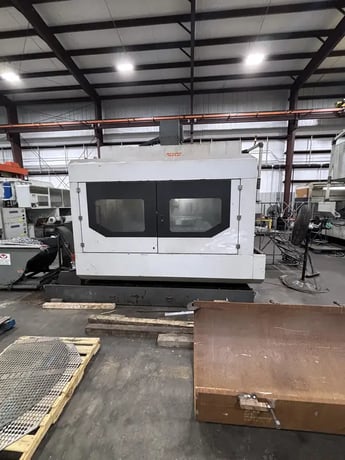 Vision Wide #NF-3226, CNC bridge mill, 40 automatic tool changer, 126" X Travel, 102.4" Y Travel, 40.1" Z, 6k - Image 2