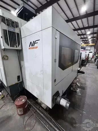 Vision Wide #NF-3226, CNC bridge mill, 40 automatic tool changer, 126" X Travel, 102.4" Y Travel, 40.1" Z, 6k - Image 9
