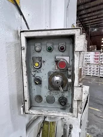 200 Ton, Aida #PC-2C-2, mechanical press, 9.8"stroke, 4.1"adj., 33 SPM - Image 8