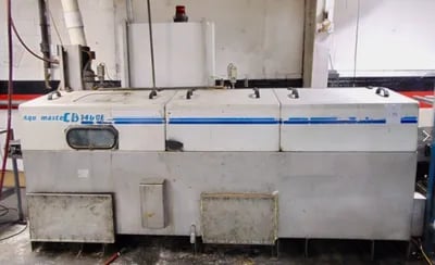 Alliance #Aquamaster-CB1400E, pass thru parts washer, full line, 12 gauge Stainless Steel, 480 V., 3 phase - Image 1