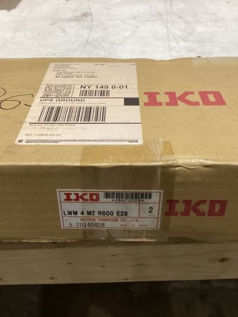 Iko linear guide lwm 4 m2 r600 e28 new - Image 5