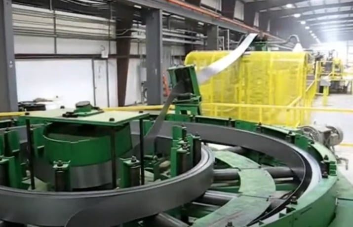 12" x .135" FMS #HAC-12-3, spiral horizontal accumulator, new - Image 2