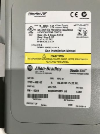 Allen-bradley stratix 8000 ethernet switch new - Image 5