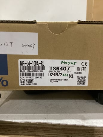 Mitsubishi ac servo amplifier mr-j4-100a-rj new - Image 5