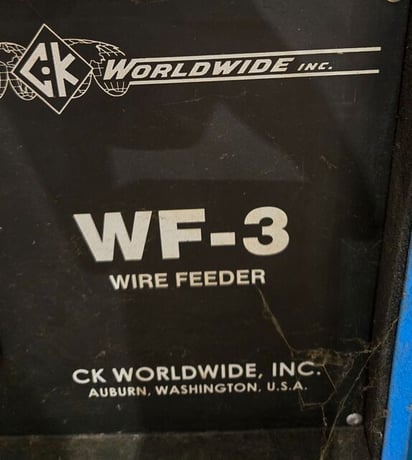 CK Ck Worldwide #WF-3, wire feeder used - Image 5