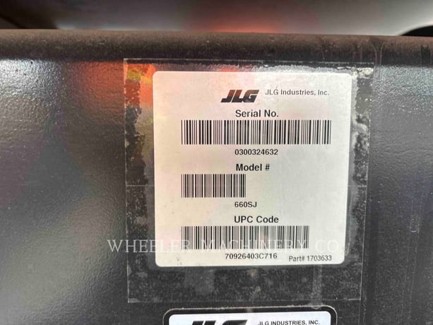 Jlg Industries, Inc. 660SJ, Articulated Boom Lift, S/N: 0300324632, 2024 - Image 8