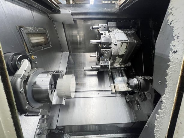 Okuma #Captain-L370, CNC lathe, 2-Axis, OSP-P100 Control, 20.8