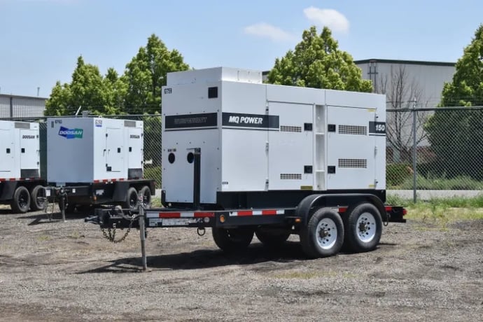 120 KW Multiquip #6068HFG08, diesel industrial generator, voltage selector switch, 2018 - Image 1
