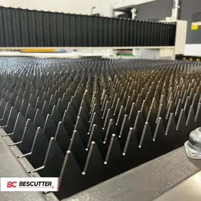 Bescutter #Accu-Star-520, fiber laser cutting system, 1500-2000 watt, 5' x 20', - Image 1