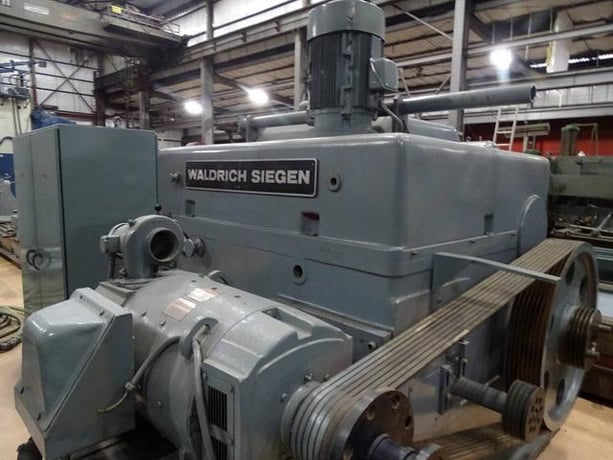 78" x 472" Waldrich #WST-IV-H80X12000, roll grinder w/ cambering & crowning, 32" x 4" x 12" wheel, 300 RPM - Image 2