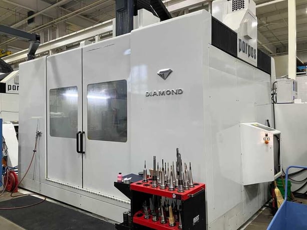Parpas #Diamond-Linear, CNC gantry mill, 24 automatic tool changer, 87" X Travel, 59" Y Travel, 39" Z, 20k - Image 2