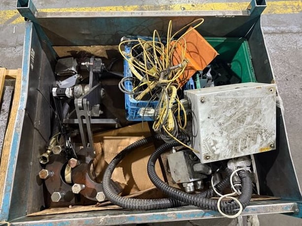 35 Ton, AIM, hydraulic press, as-is - Image 8
