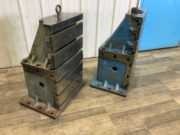 16" x 30-1/4", DeVlieg T-slot table, 1 set - Image 9