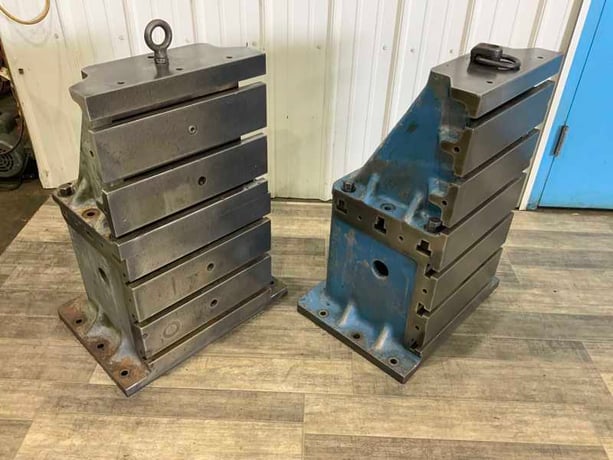 16" x 30-1/4", DeVlieg T-slot table, 1 set - Image 10