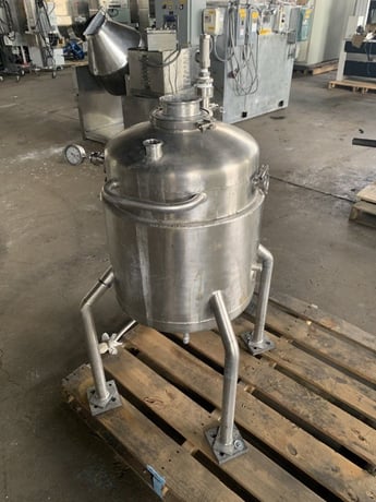 15.85 gallon Inox, Kettle, Stainless Steel, 60 liter capacity, 18" diameter x 18" straight side, 1" Center - Image 4