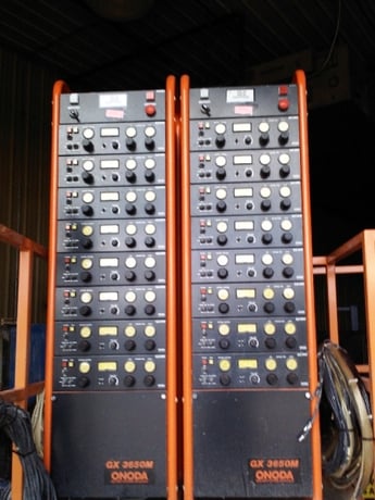 Powder Coat System, Onoda #GX508, 8 gun, w/ All Modules, Cables, Hoses & Mounting Bars (3 available) - Image 1