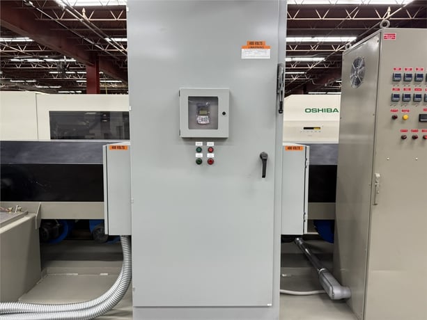 6" Davis Standard #60IN60TPIH, extruder, 30:1 L/D, 500 HP Reliance AC motor, 13.41:1 gearbox ratio - Image 10