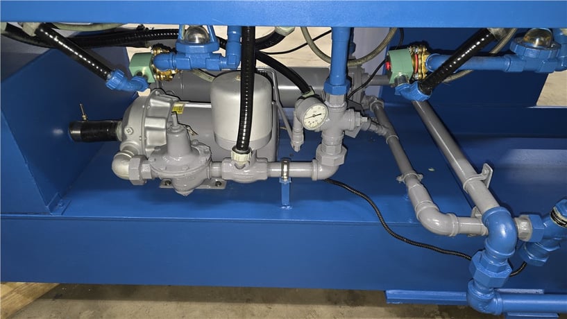 6" Davis Standard #Thermatic-60IN60, single screw extruder, water cooled, 42" centerline, 24:1 L/D, 400 HP - Image 7