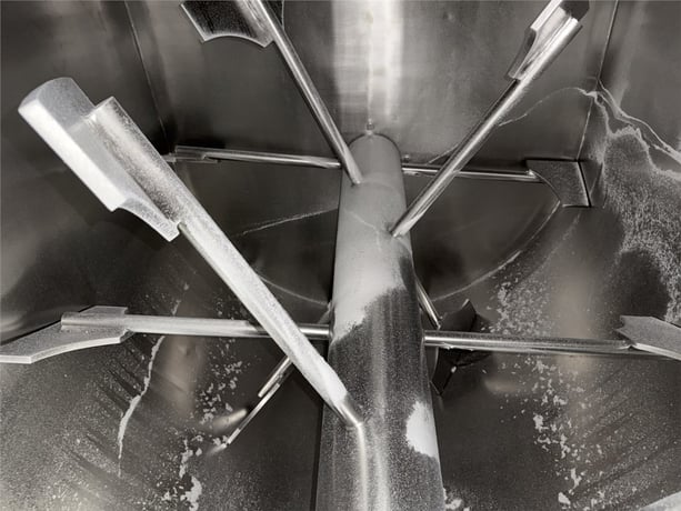 264 cu.ft. Arvinda, Stainless Steel paddle blender, 10" center discharge w/ pneumatic butterfly valve, 2023 - Image 10