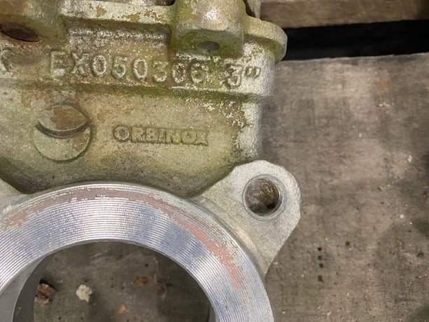 Dezurik, FNW, Orbinox, Trueline, manual Stainless steel knife gate valves, 3" & 4", lot of 11 - Image 4
