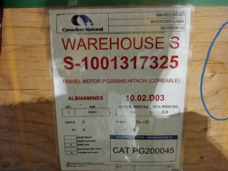 John Deere #PG200045, hydraulic propel motor, fits excavator 850D, 800C, 650D, refurbished, rebuilt - Image 10